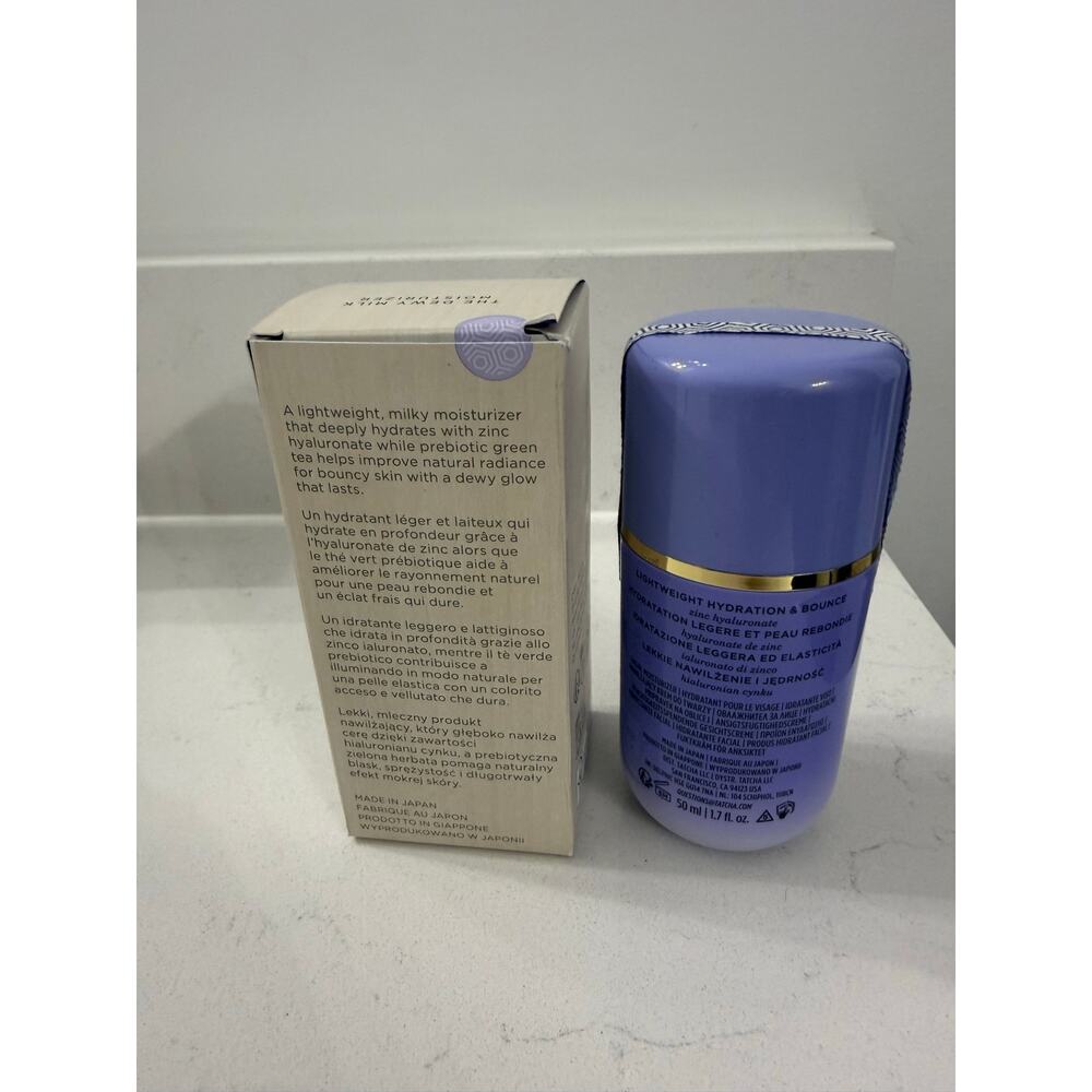 $64 New Tatcha The Dewy Milk Moisturizer 50ml Full Size Hydrating Face Cream - Picture 4 of 6